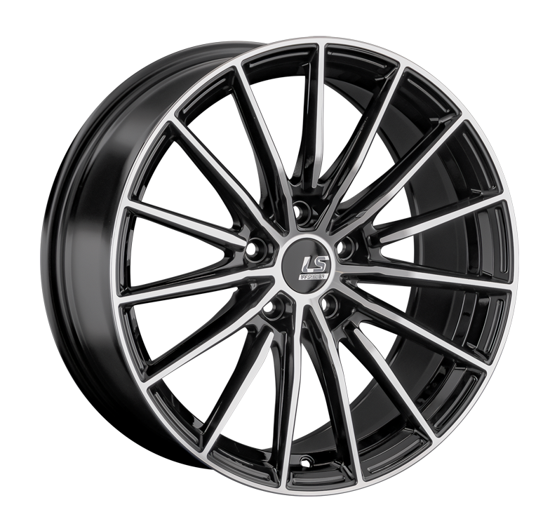 Колесный диск LS FlowForming RC63 8,5х18/5x112 D66,6 ET30 BKF